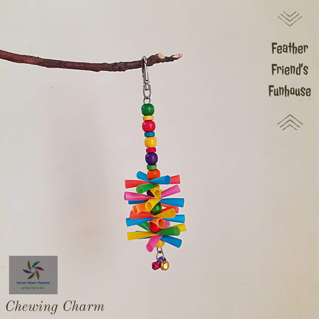Charming Charm — Bird Toy from Feather Friends Funhouse Bangladesh