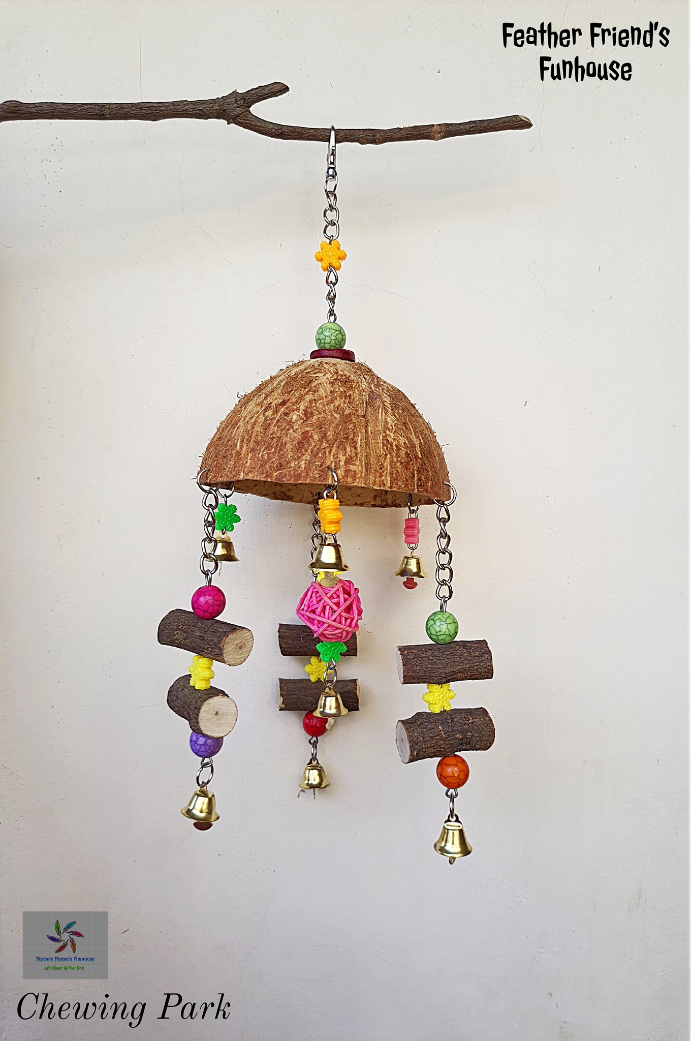 Chewing Park — Bird Toy from Feather Friends Funhouse Bangladesh